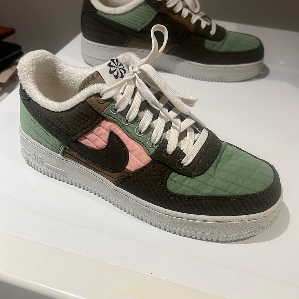 Nike pair of shoes, hype, patchwork, collab, good as new , worn twice